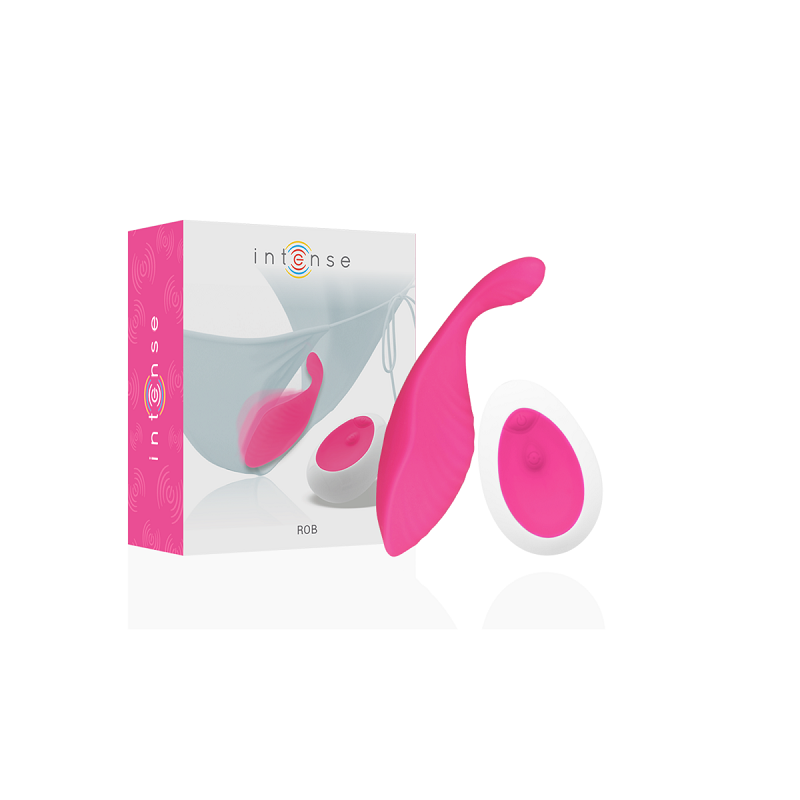 Control Remoto Mini Vibrador Recargable Rob Rosa