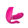 Control Remoto Vibrador Crushious Triple Estimulación Fritz  Fucsia