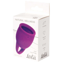 Copa Menstrual Natural Wellness Talla L Morada