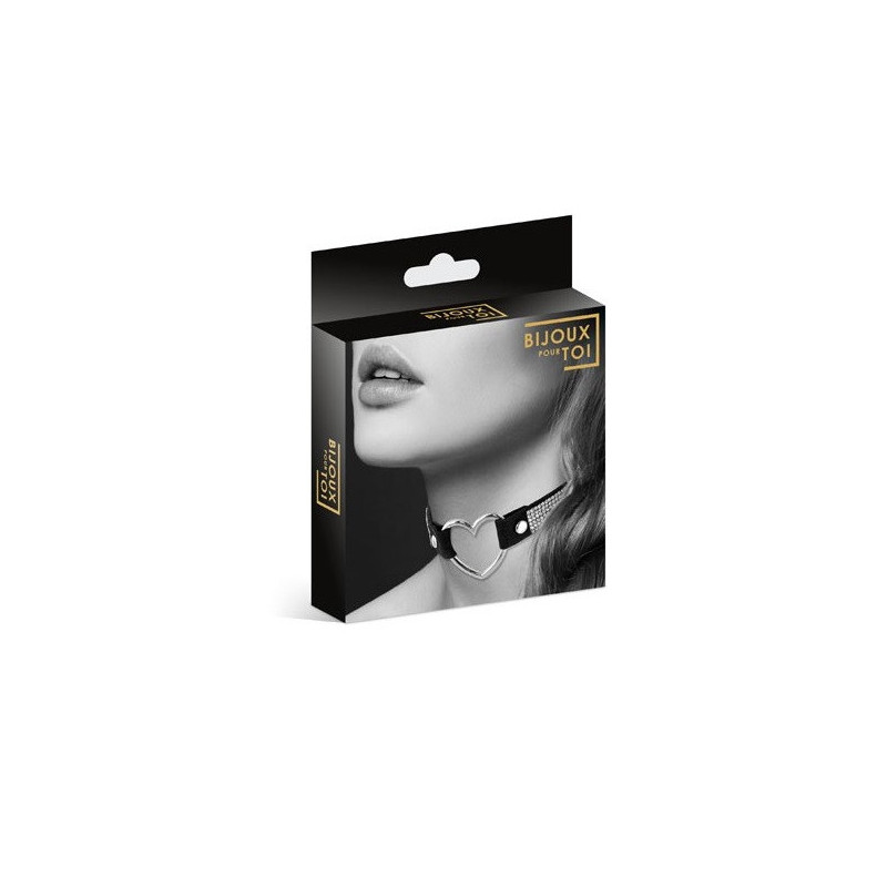 Gargantilla De Bijoux Pour Toi Corazón Strass