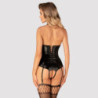 Corset Con Liguero Y Tanga Obsessive Viranes