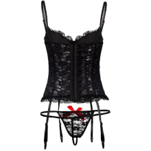 Corset De Exposed Lazo Rojo
