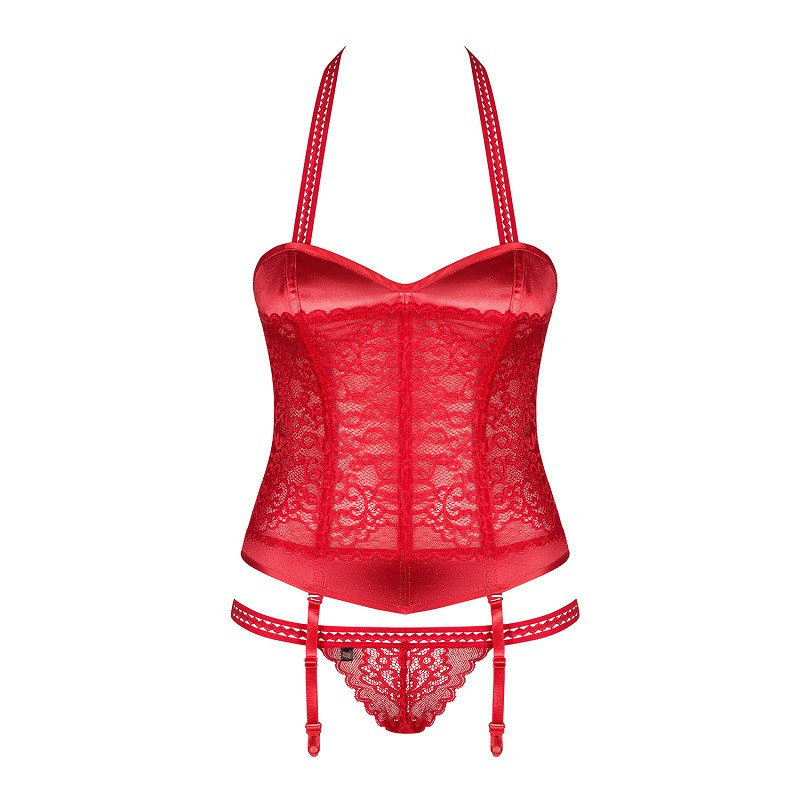 Corset De Obsessive Flameria Rojo