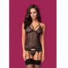 Corset y Tanga De Obsessive 838