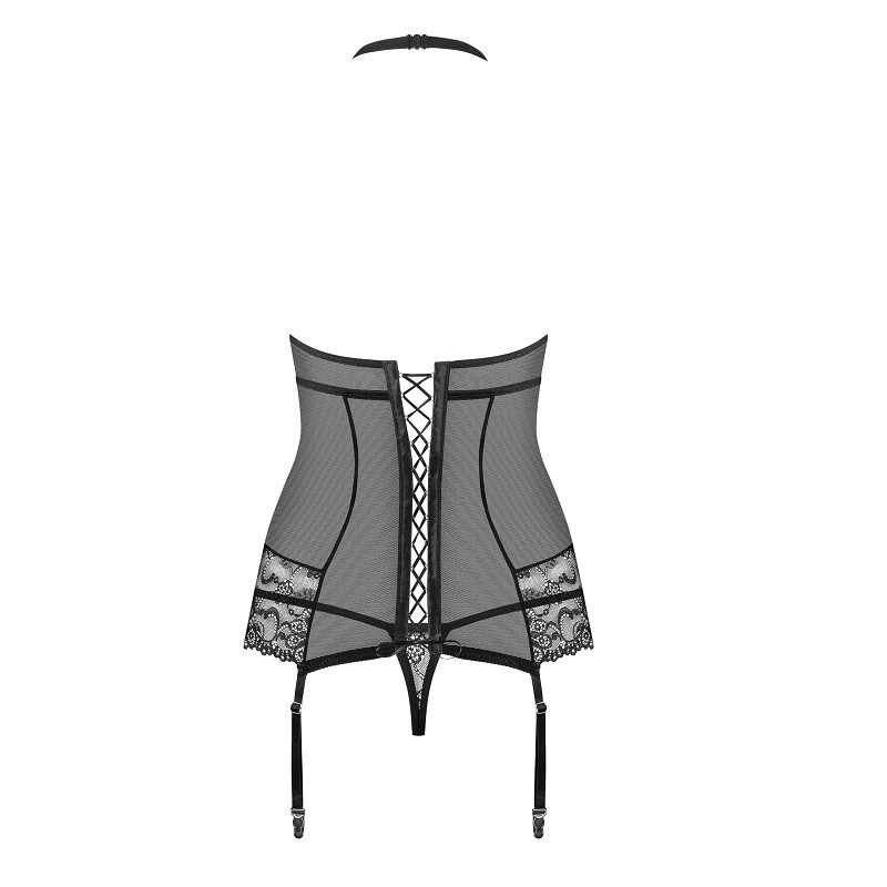 Corset y Tanga De Obsessive 838