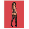 Corset y Tanga De Obsessive Negro Lustella