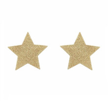 Cubre Pezones Bijoux Flash Star Doradas