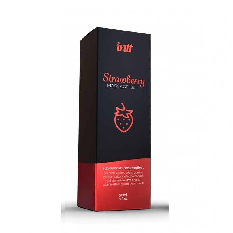 Gel de Masaje INTT Sabor Fresa 30 ML
