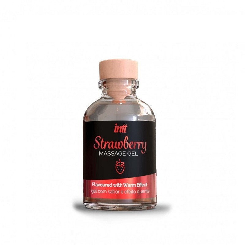 Gel de Masaje INTT Sabor Fresa 30 ML