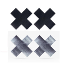 Cubre Pezones Lovetoy Pack Cruces Negras Y Grises