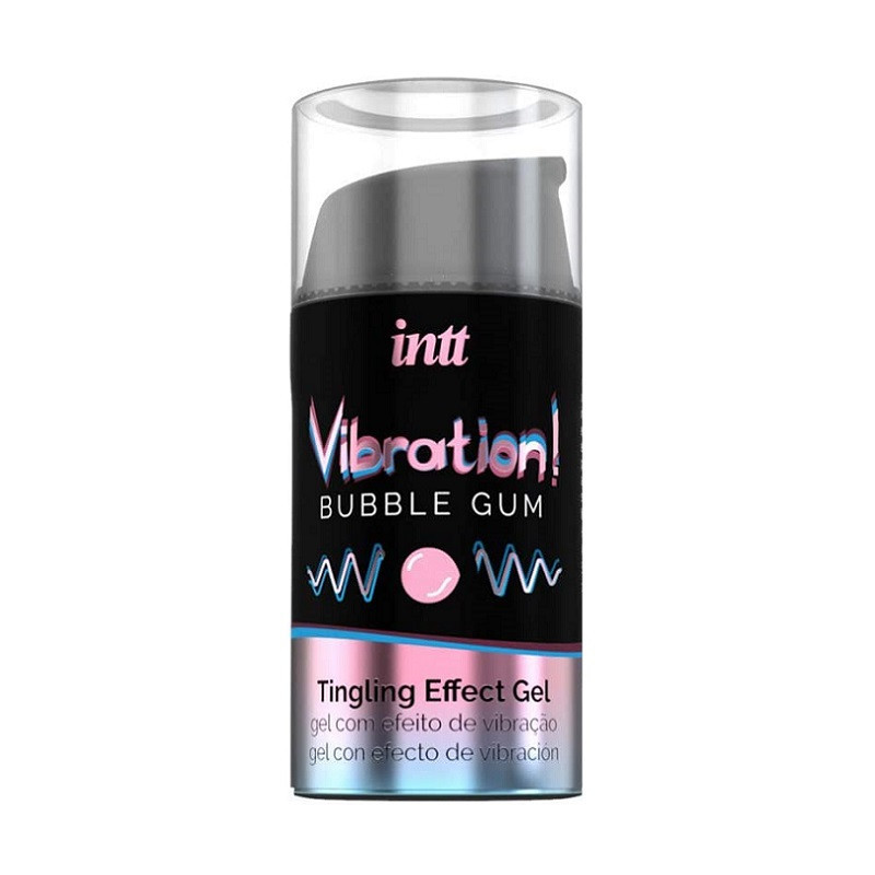 Gel Efecto Vibration Bubble Gum Intt 15 ml