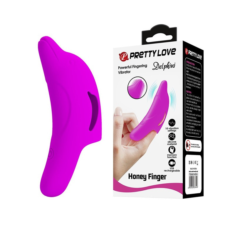 Dedal Estimulador Recargable Pretty Love Delphini
