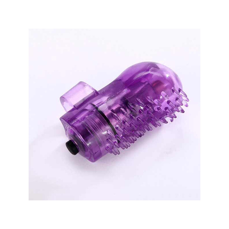 Dedal Vibrador De Pilas Texturado