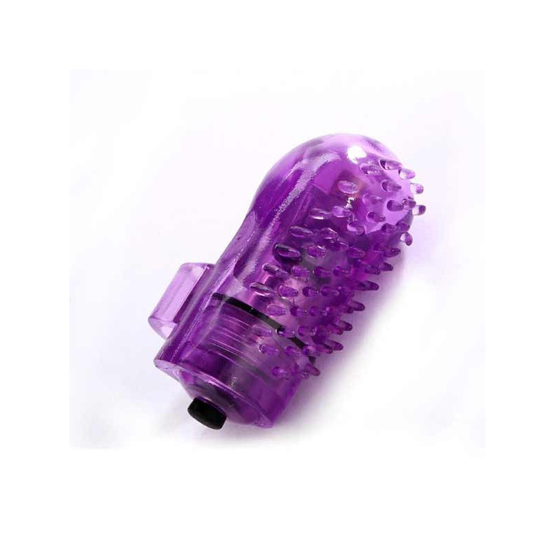 Dedal Vibrador De Pilas Texturado