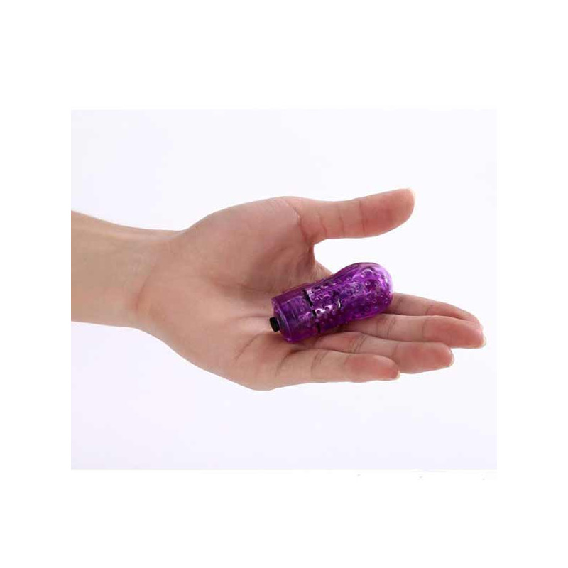 Dedal Vibrador De Pilas Texturado