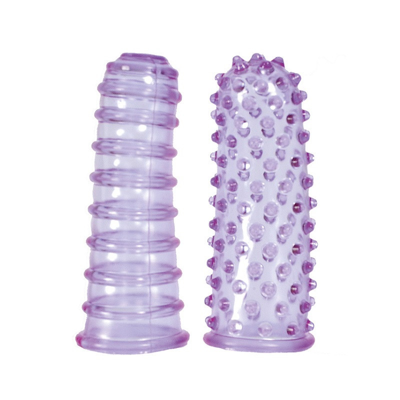 Dediles Texturados Lust Fingers Morados