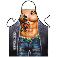 Delantal Itati Sexy Hombre Tatuado