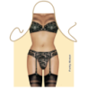 Delantal ITATI Sexy Liguero Negro