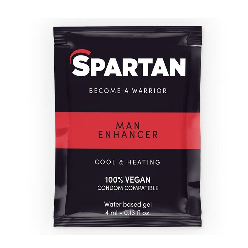 Gel Estimulante Vegano Spartan Sobre de 4 ml