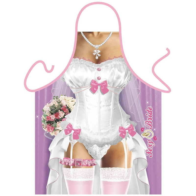 Delantal ITATI Vestido Novia Sexy