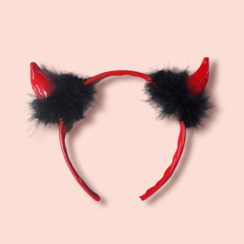 Diadema Diablilla Roja Miss Behave