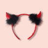 Diadema Diablilla Roja Miss Behave