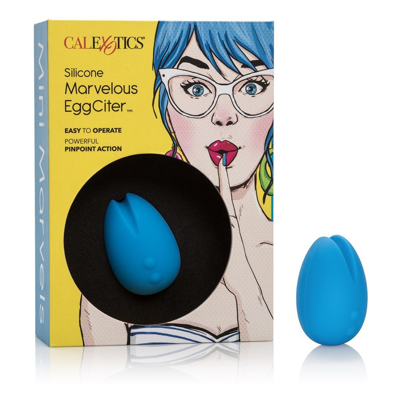 Estimulador recargable Calexotics Silicona Mini Marvelous Eggciter