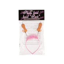 Diadema Rosa Penes Realísticos