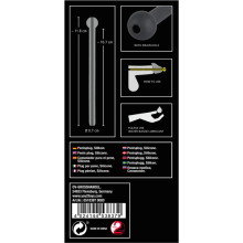 Dilatador de Uretra con Hueco Silicona