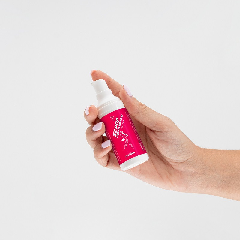 Gel Estimulante Vibrador Liquido Crushious ZZPOP Cereza 30 ml