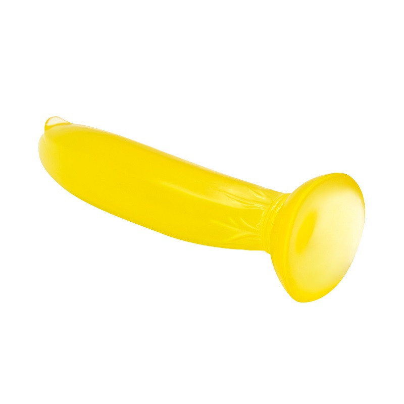 Dildo Con Ventosa Forma Banana Passionate Fruit
