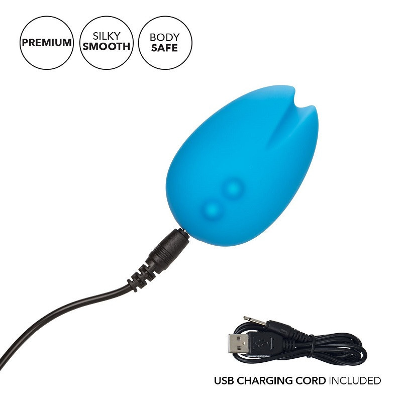 Estimulador recargable Calexotics Silicona Mini Marvelous Eggciter