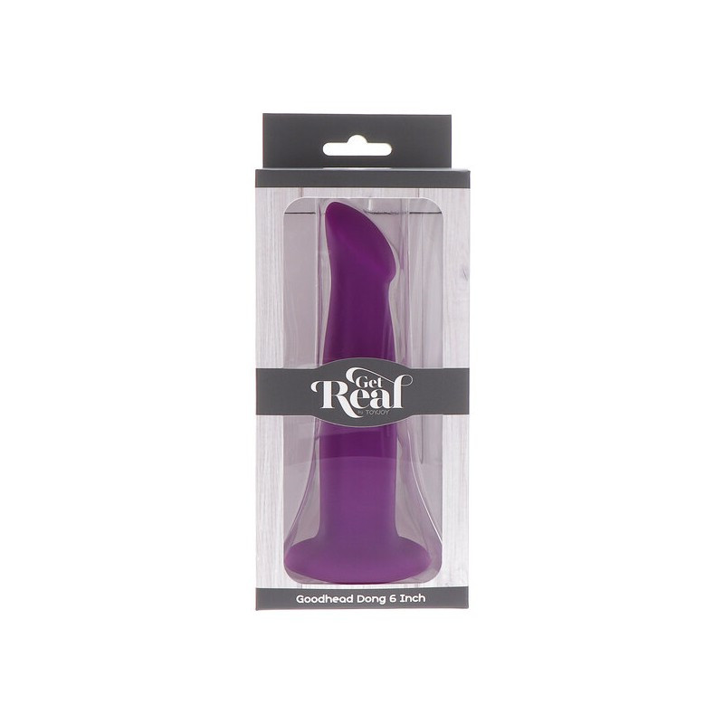 Dildo con Ventosa Goodhead Get Real 6" Morado