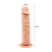Dildo Con Ventosa Realistico Beis Barbara