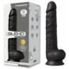 Dildo Con Ventosa Silexd 15 Negro