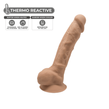Dildo Con Ventosa SILEXD 7 Caramelo