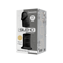 Dildo Con Ventosa SILEXD 7,5 Negro