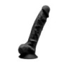 Dildo Con Ventosa Silexd 8 Negro