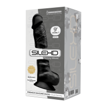 Dildo Con Ventosa SILEXD 9 Modelo 1 Negro