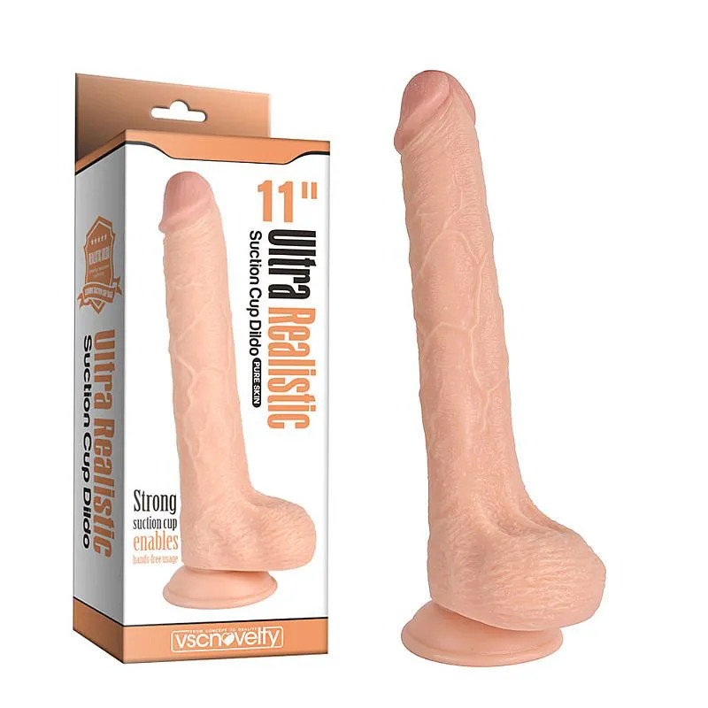 Dildo Con Ventosa Ultra Realistic Beis