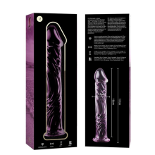 Dildo de Cristal Modelo 12 Rosa