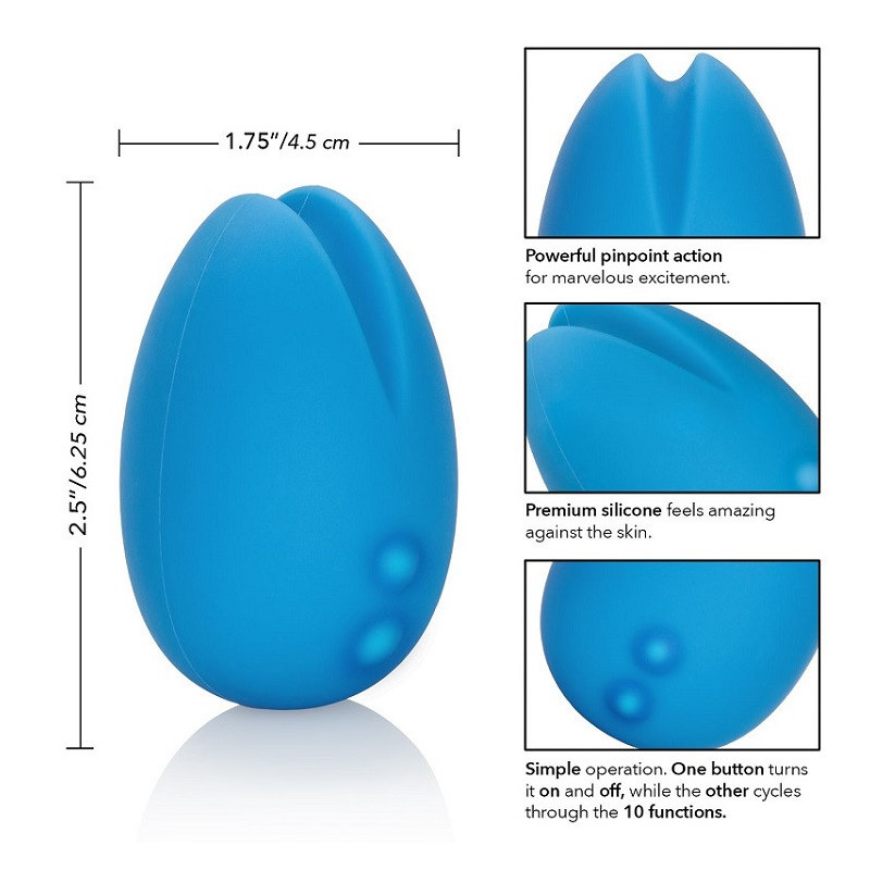 Estimulador recargable Calexotics Silicona Mini Marvelous Eggciter
