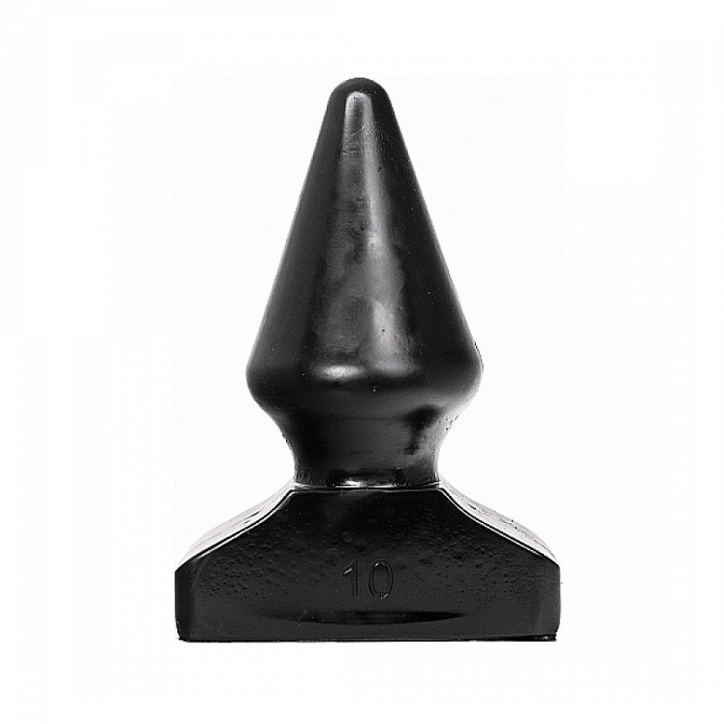 Dildo Dilatador All Black Cono 20,5 cm