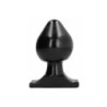 Dildo Dilatador All Black Plug 19 cm