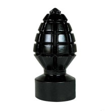 Dildo Dilatador All Black Plug Granada Mediano