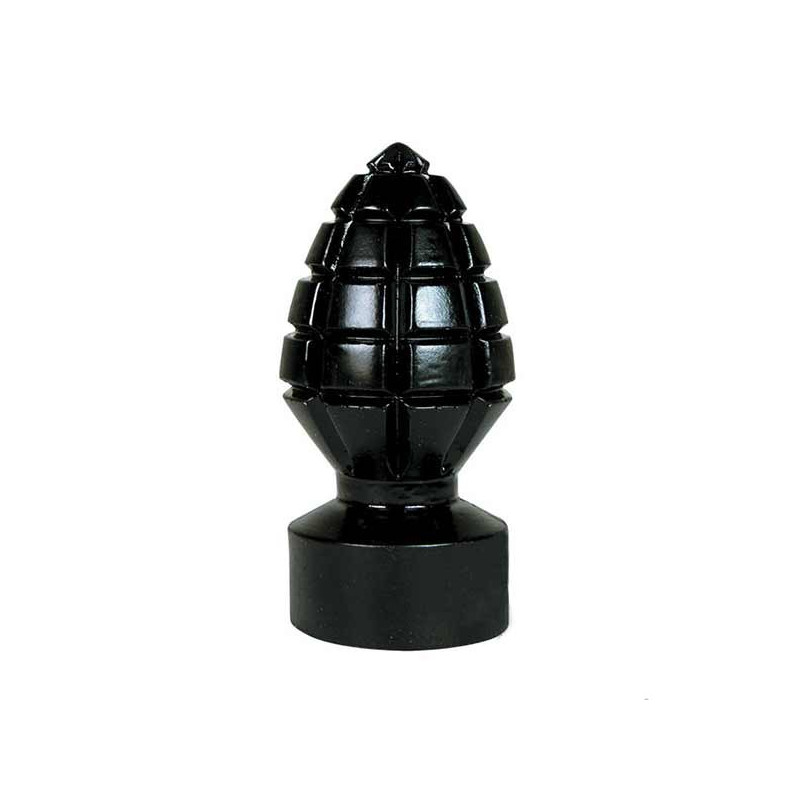 Dildo Dilatador All Black Plug Granada Mediano