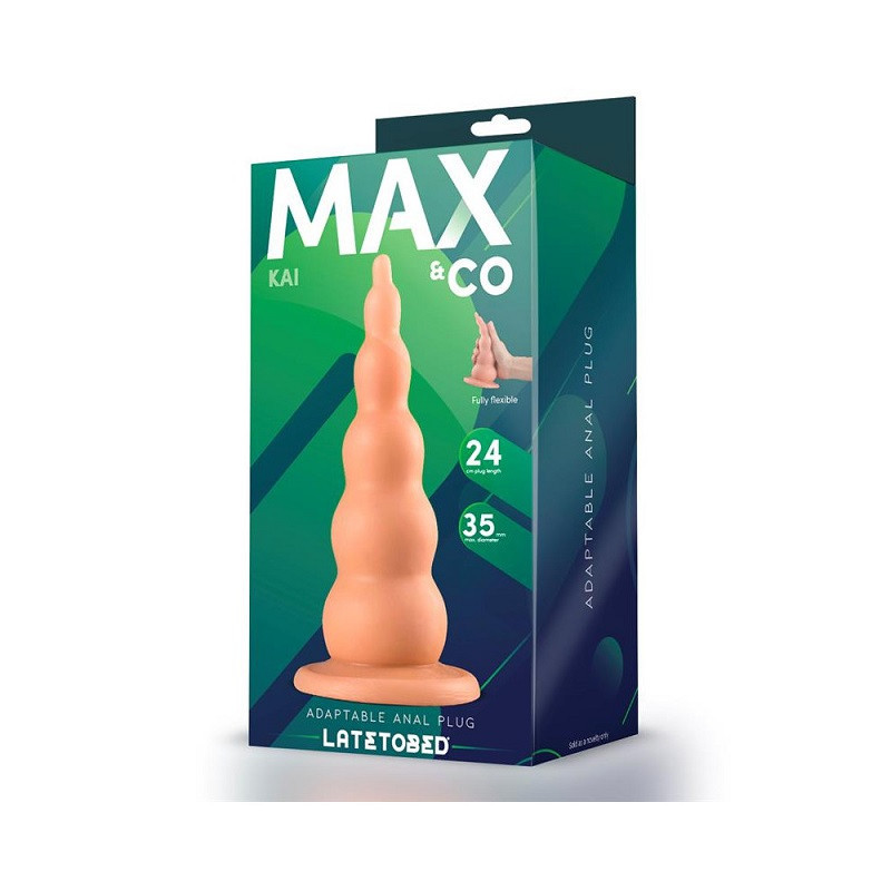 Dildo Dilatador Anal Max Kai Plug Flexible