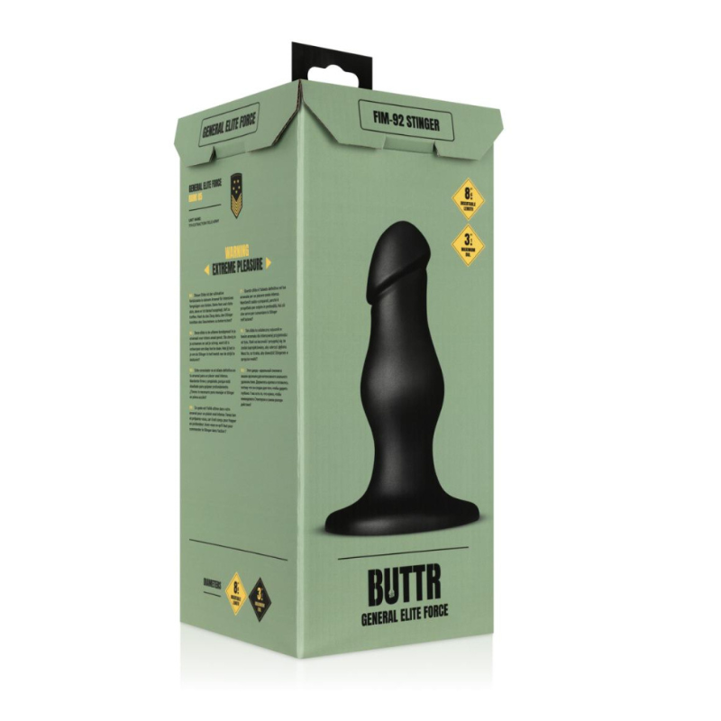 Dildo Dilatador Buttr Fim 9 Stinger