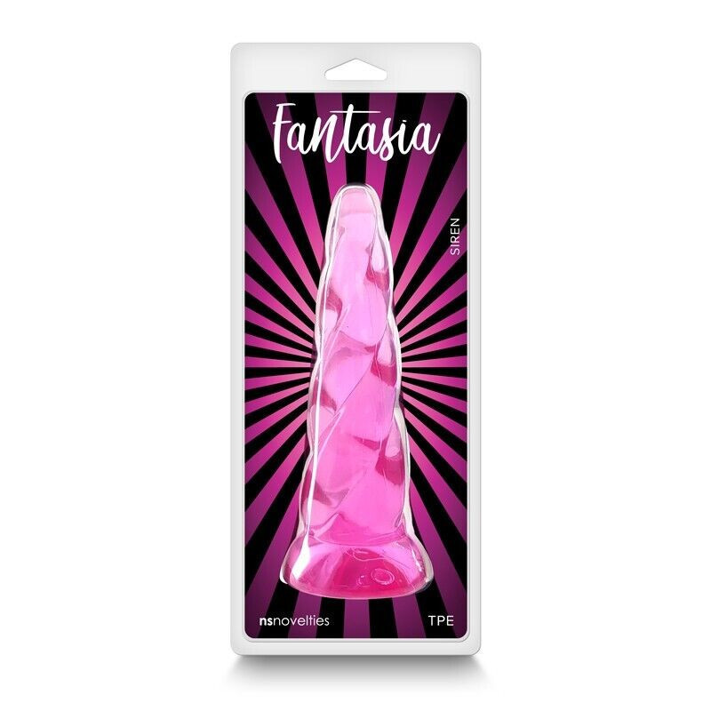Dildo Dilatador Fantasía Siren Pink Jelly