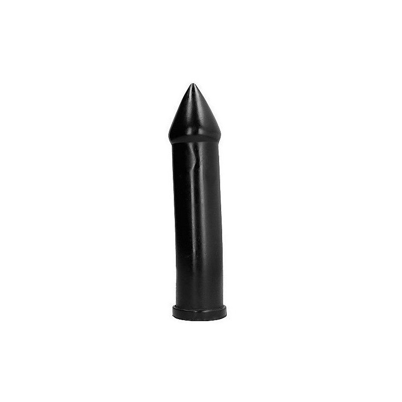 Dildo Dilatador Torpedo All Black 24 cm